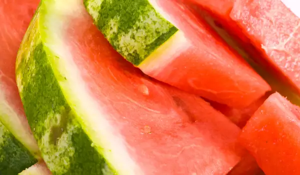 Lagerung von angeschnittenen Wassermelonen