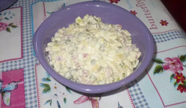 Hausgemachter Russischer Salat