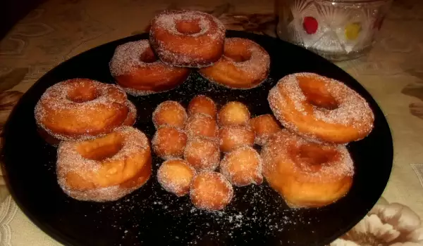 Hausgemachte Donuts