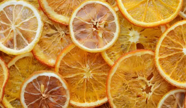 Wie werden Orangen getrocknet?