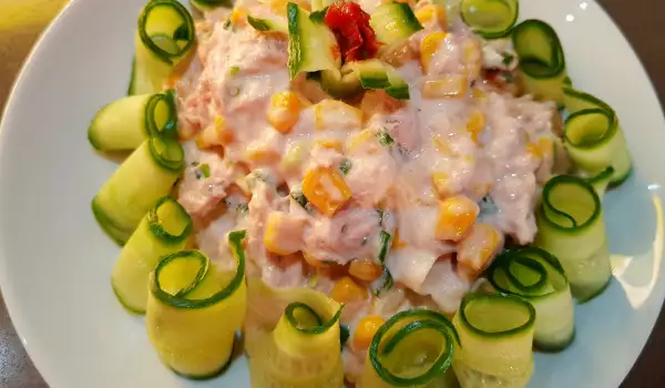 Thunfischsalat mit Mais