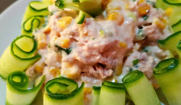 Thunfischsalat mit Mais