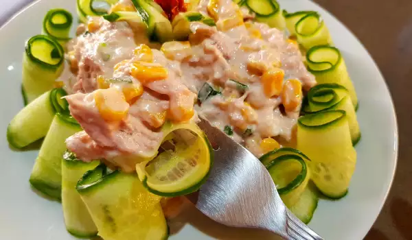 Thunfischsalat mit Mais