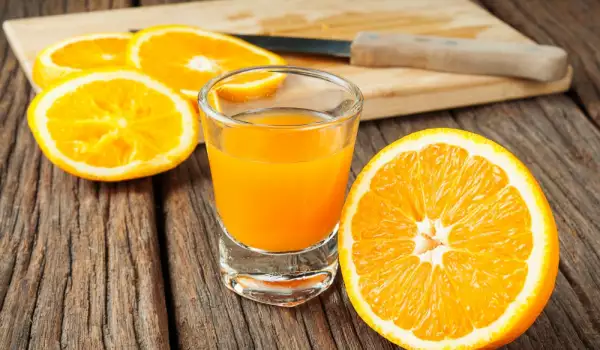 Orangensaft ist sehr nützlich