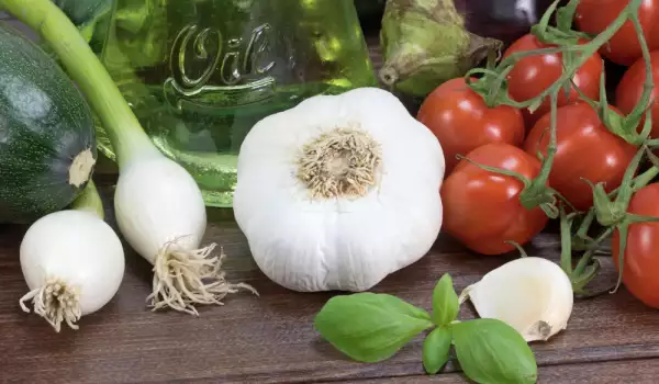 Frischer Knoblauch