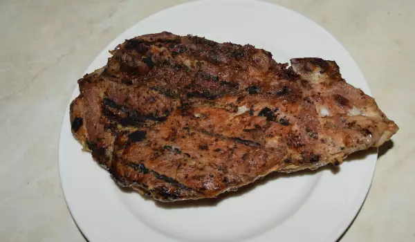Gegrilltes Black Angus Steak