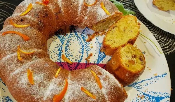 Griechischer Kuchen mit Ouzo