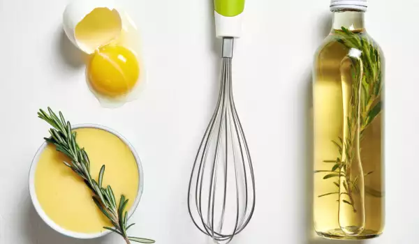 Produkte für hausgemachte Mayonnaise