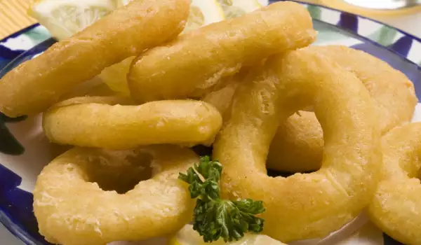 Panierte Calamari