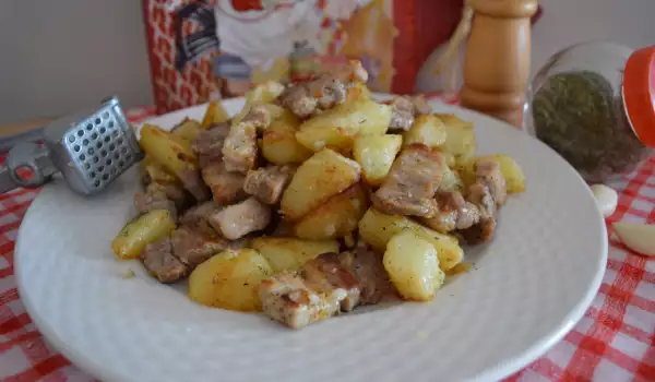 Sautierte Kartoffeln mit Speck