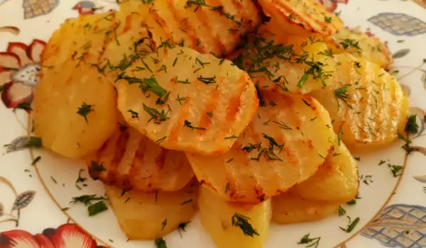 Ofenkartoffeln wie Bratkartoffeln