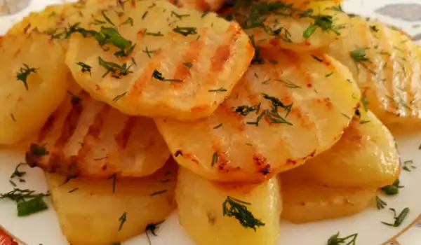 Ofenkartoffeln wie Bratkartoffeln