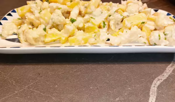 Kartoffeln mit Blumenkohl