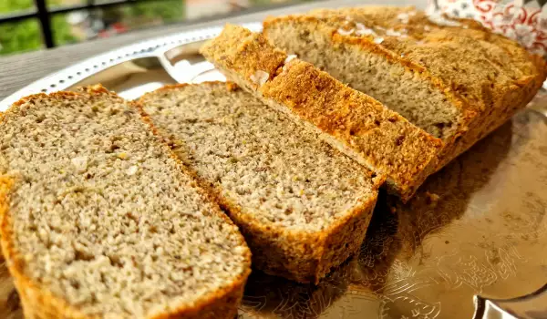 Keto Brot aus Leinsamenmehl
