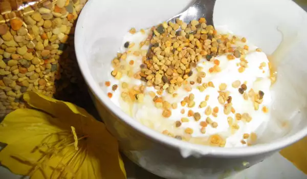 Frühstück mit Bienenpollen