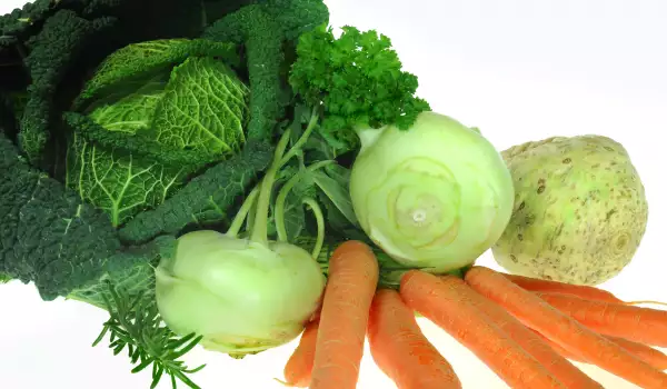Kohlrabi und anderes Gemüse