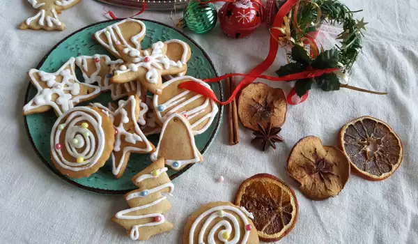 Weihnachtliche Honig-Ingwer Kekse