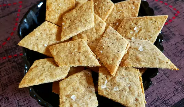 Cracker aus Haferflocken
