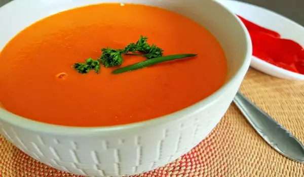 Paprika Cremesuppe