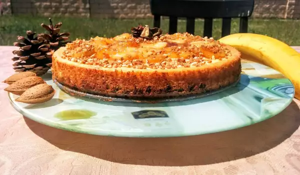 Leichter Bananen Cheesecake