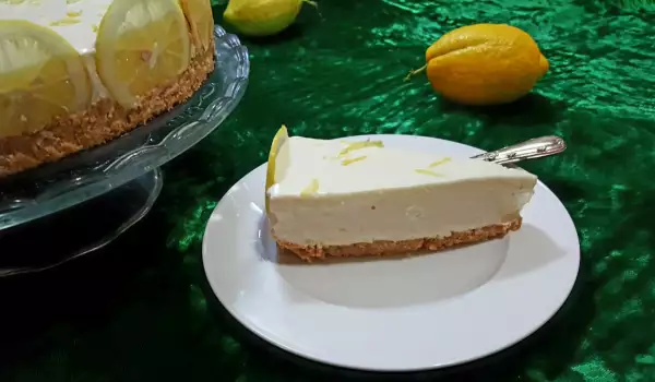 Frischer Zitronen Cheesecake