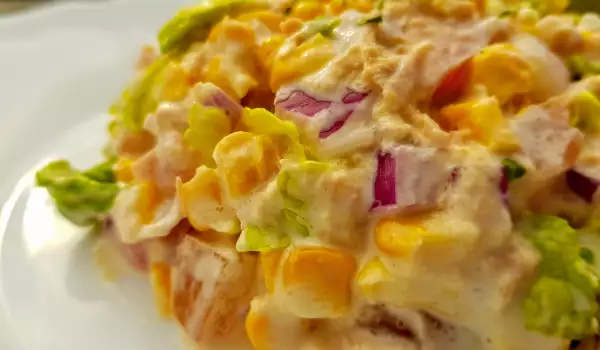 Mexikanischer Mayonnaise Salat