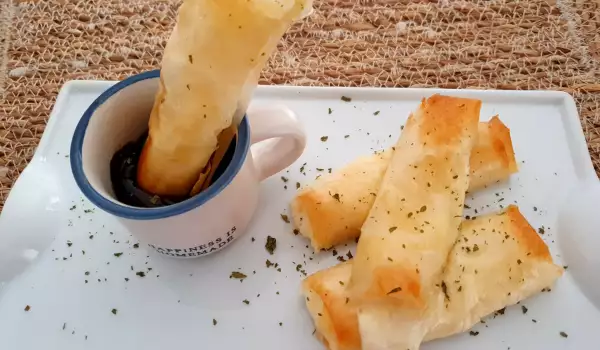 Mozzarella Sticks in der Heißluftfritteuse