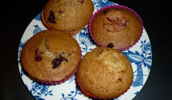 Einfache Muffins mit Marmelade