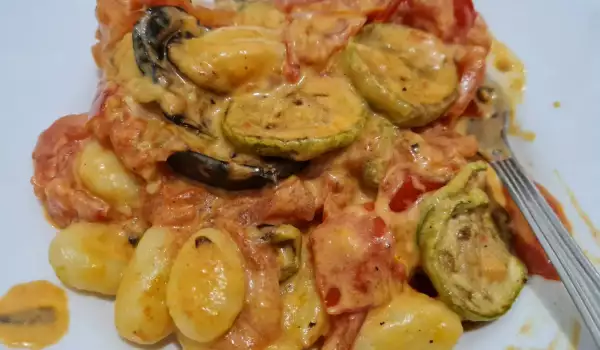 Gnocchi mit gegrilltem Gemüse