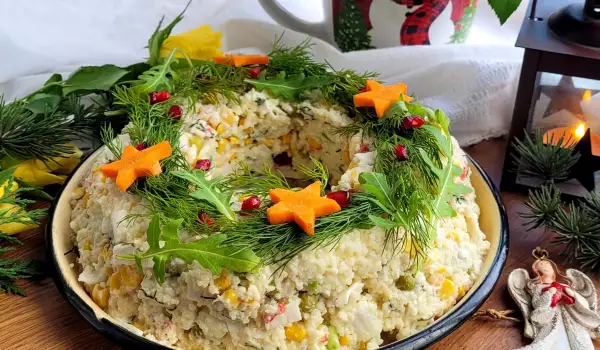Festlicher Salat mit Couscous