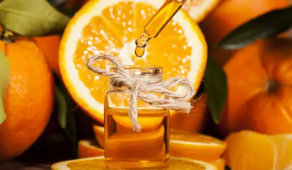 Verwendung von ätherischem Orangenöl