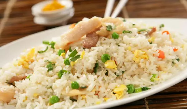Gebratener Reis nach chinesischer Art