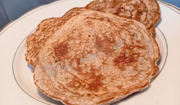 Keto-Haferflocken-Pfannkuchen