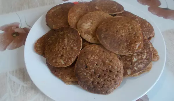 Glutenfreie Pfannkuchen aus Buchweizenmehl