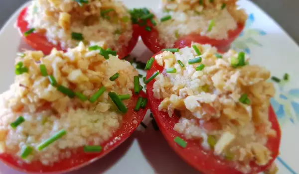 Gefüllte Tomaten mit Couscous