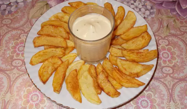 Pommes Frites mit Cаеsar Soße