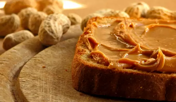 Erdnussbutterbrot