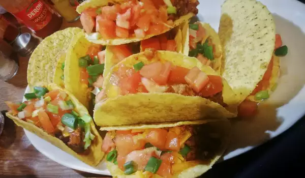 Tacos mit Hähnchen