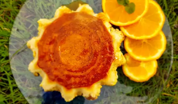Orangenpudding