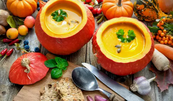 Herbstliche Kürbissuppe