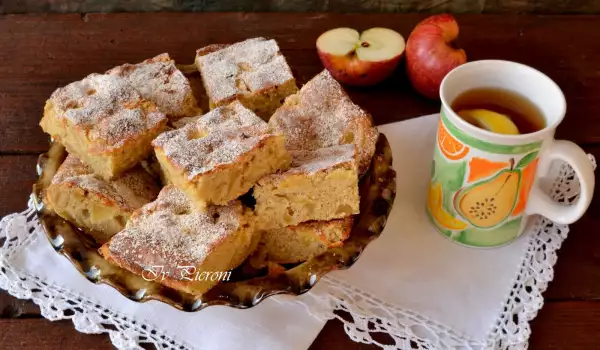 Glutenfreier Apfelkuchen mit Buchweizenmehl