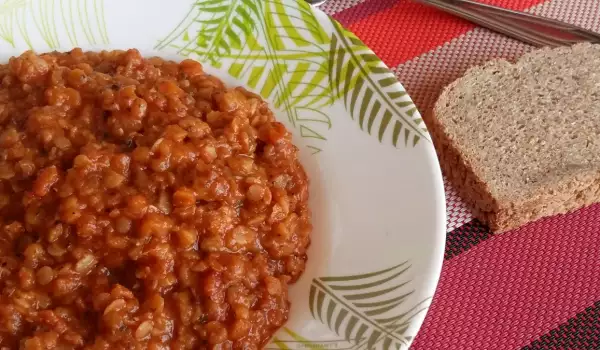 Rote Linsen Bolognese