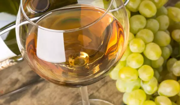 Riesling Wein und Trauben