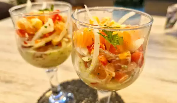 Lachs Ceviche