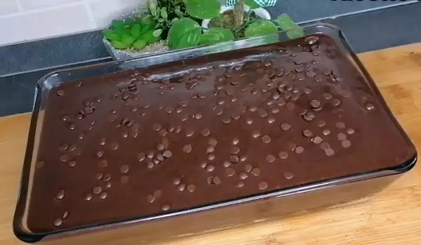 Saftiger Kakaokuchen mit Glasur