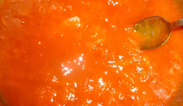 Einfache Aprikosenmarmelade