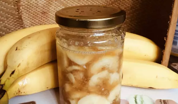 Hausgemachte Bananen Marmelade mit Zimt
