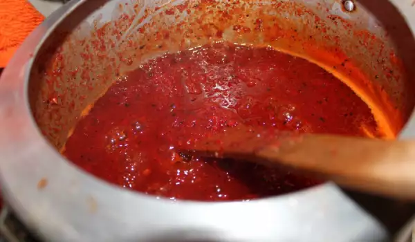 Marmelade aus Chilischoten