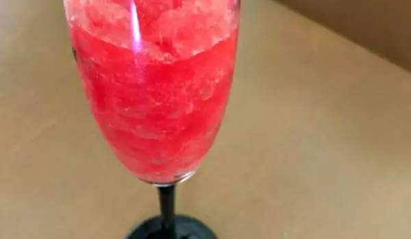 Erfrischendes Wassermelonen-Sorbet
