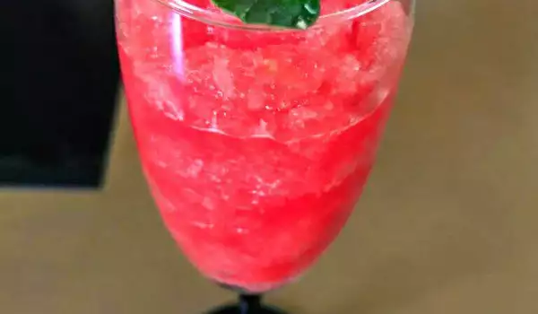 Erfrischendes Wassermelonen-Sorbet